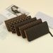 Women's Bags Ladies Long Large Capacity Zipper Wallet Fashionable Simple Clutch Wallet New Coin Purse In Stock_viptrois.com