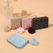 Women's New Mini Women's Wallet With Fur Ball - Compact Short Wallet For Cash & Cards (Style)_viptrois.com