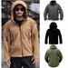 Men's Outdoor Thermal Liner Fleece Jacket Men's Cold Jacket Hooded Jacket_viptrois.com