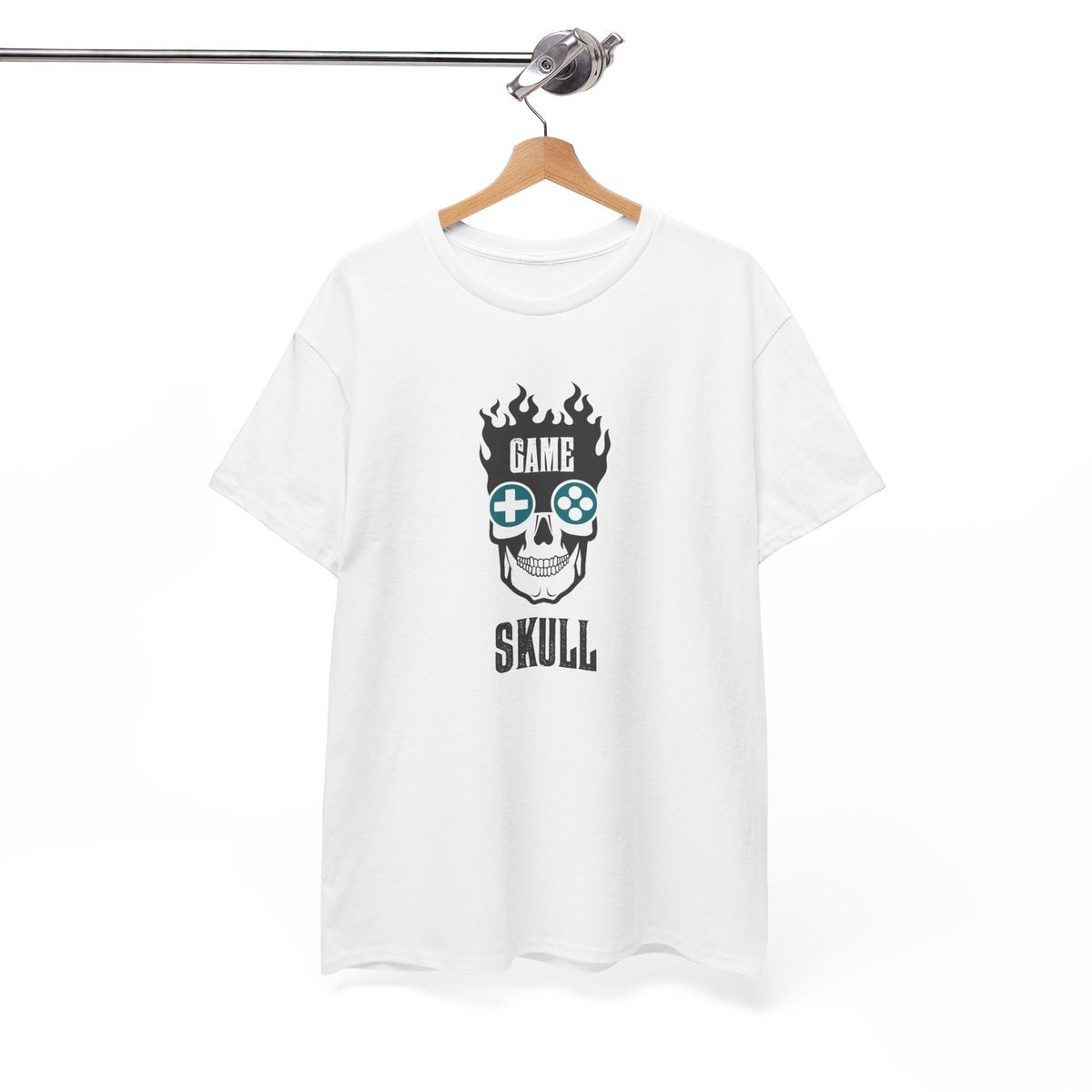 Game Skull T-Shirt Mens Womens Tees Top | Gamer Mode Tee | PerfecT Shirt Mens Womens Tees Top For Video Game Fans_viptrois.com
