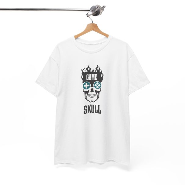 Game Skull T-Shirt Mens Womens Tees Top | Gamer Mode Tee | PerfecT Shirt Mens Womens Tees Top For Video Game Fans_viptrois.com
