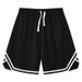 USA Men's Sports Basketball Mesh Quick Dry Fitness Jogger Casual Breathable Male Sportswear Summer Gym Shorts Men Pants_viptrois.com