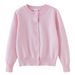 Miso Bear1-14 Years Old Children's Sweater, Air-Conditioned Shirt, Children's Jacket, Spring/Autumn Boys' And Girls' Knitted Cardigan._viptrois.com
