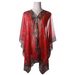 Chiffon Pearl Shawl - Lightweight Spring & Summer Wrap For Women (Elegant Cloak, Sun Protection, Travel Accessory)_viptrois.com