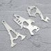 Multifunctional Outdoor Portable Multi-Shaped Keychain Bottle Opener Camping Stainless Steel Creative Tool Card_viptrois.com