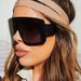 New Arrivals Oversized Punk Square Sunglasses Women Y2K Unique Men Trendy Goggle Sports Sun Glasses Brand Designer New Eyewear UV400_viptrois.com