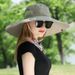 Extra Large Brim Sun Hat For Women Summer Outdoor Beach Anti Ultraviolet Sun Hat Mountaineering Leisure Sun Hat For Men_viptrois.com