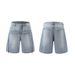 Men's Clothing Washed Old Denim Short Sleeved Jacket Wide Leg Pants Suit Men's Loose Summer Ins Denim Suit_viptrois.com