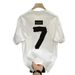 Men's Clothing Trendy Short Sleeved Ins Pure Cotton Summer New Men's Printed T Shirt Trendy Men And Women All Match Round Neck T Shirt Men_viptrois.com