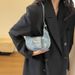 light luxury leather wallet wi hevron pattern, small style women's wallet_viptrois.com