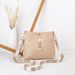 Women's Bags New Fashion Wave Pattern Sewing Line Pearl Decoration Women's Shoulder Bag Crossbody Bag Bucket Bag Wholesale_viptrois.com