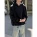 New Long Sleeved Solid Color Hooded Sweatshirt For Men And Women, Stylish And Versatile, Loose Casual Top_viptrois.com