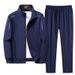 Men's Sports Suits Loose Large Size Casual Jackets Sportswear Two-Piece Suits_viptrois.com
