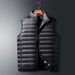 New Autumn And Winter Light Down Jacket Men's Vest Short Fashion Versatile Winter Clothing Men's Lightweight Stand-up Collar Vest Wholesale_viptrois.com