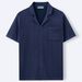 Men's Clothing Summer New Short Sleeved Cuban Collar Knitted POLO Shirt Casual Cardigan Top_viptrois.com