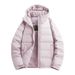 Lightweight Hooded Down Jacket For Men & Women - Windproof Graphene-Infused Winter Coat For Hiking & Outdoor Activities_viptrois.com