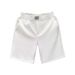 Men's High-Waisted Solid Color Shorts Summer Lightweight Casual Loose Fit Athletic Shorts Trendy High-Quality 5-Inch Inseam_viptrois.com