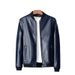 Men's Clothing Spring And Autumn New Men's Pu Leather Jacket Men's Casual Motorcycle Jacket Wholesale Jacket Youth Fashion_viptrois.com