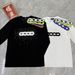 Holiday Colorful Pure Cotton Fashion Short Sleeve Light Luxury Couple Unisex Dopamine Sweatshirt_viptrois.com
