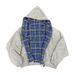 Men's Clothing Zip-Up Hoodie Zipper Sweatshirt Jacket Reversible Zip-Up Hoodie – Minimalist Streetwear Jacket (Grey/Black/Red-Grey) – Sizes S-XXL_viptrois.com