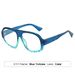 Men's Sunglasses Autumn Square Large Frame Fashionable Personality Gradient Women's Anti Blue Light UV Sunglasses_viptrois.com
