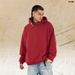 Cordless Pocket Hooded Sweatshirt Men, Autumn And Winter Fleece-lined Base Shirt For Layering_viptrois.com