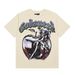 Skull Washed Summer Ins High Street Dark Style Unisex T-Shirts_viptrois.com