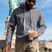 Cross-border European And American Loose Fleece Men's Heavy Hooded Outdoor Tactical Training Warm Solid Color Sweater_viptrois.com