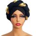 Women's Hats Matching Ethnic Headscarf Ladies Twisted Cross Hat Fashion Thick Braid Headband Headband_viptrois.com