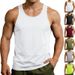 Men's Muscle Fit Tank Top - Breathable Quick-Dry Gym Shirt For Workout & Bodybuilding - Athletic Sleeveless Shirt With Mesh Ventilation_viptrois.com