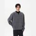 Korean Niche Braided Design Men, Autumn And Winter New Lazy Style Henley Neck Knitted Sweater For Couples Trend_viptrois.com