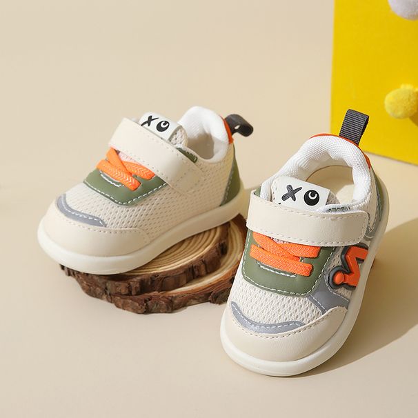 Baby Shoes Baby toddler shoes autumn new soft bottom non slip baby shoes Velcro cartoon cute leather children's shoes_viptrois.com