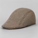 Spring Autumn Dad Men's Forward Middle-aged And Elderly Grandpa Beret Hat Winter Old Man Warm Duckbill Cap_viptrois.com