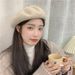 for Women New Versatile Woolen Painter Autumn Winter Internet Celebrity Korean Style Cashmere Beret Hat Trendy_viptrois.com