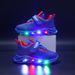 Children's Casual Shoes Flash Shoes Sports Shoes Mesh LED Light Up Children's Shoes New 1 6 Years Old Cool Boys_viptrois.com