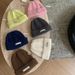 Popular Women's Coarse Yarn Knitted Hat For Autumn And Winter Versatile Big Head Circumference Loose And Warm Cold Hat_viptrois.com