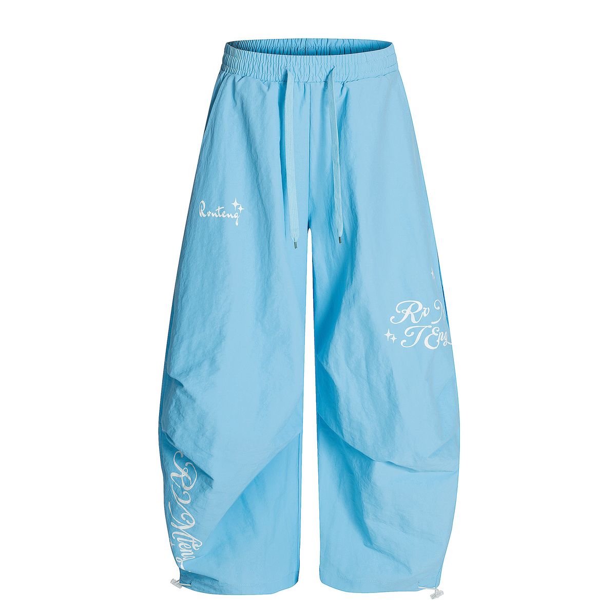 New 2025 Street Fashion Solid Color Men's Casual With Printed Decoration Youth Trend Pants 04_viptrois.com