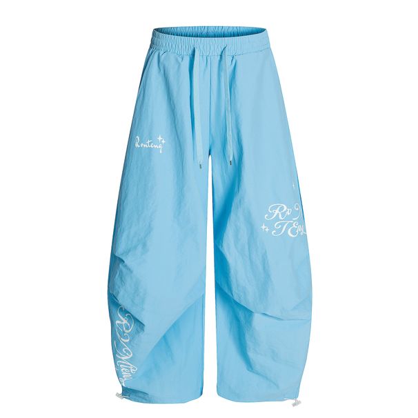 New 2025 Street Fashion Solid Color Men's Casual With Printed Decoration Youth Trend Pants 04_viptrois.com