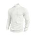 Men's High Neck Knit Sweater Winter Cable Pullover Slim Fit Long Sleeve Casual Warm Turtleneck Jumper For Autumn_viptrois.com