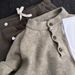 American Retro Henry Neck Sweater Men's And Women's Autumn And Winter Lazy High-end Sense With Knitted Bottoming Shirt Top Tide_viptrois.com