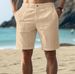 Men's Clothing Men's Cotton And Linen Casual Pants Men's Casual Five Point_viptrois.com