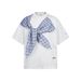 Men's Clothing Summer Two Piece Solid Color Plaid Shawl Design Casual Loose Short Sleeved_viptrois.com