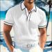 Men's Clothing Men's Short-Sleeved Shirt For Summer Men's Clothing Top Short Sleeve Round Neck National Trend Light Luxury Top_viptrois.com