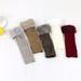 Men's Gloves Diamond shaped long fur gloves for women with sleeves, knitted warm fingerless arm sleeves, autumn and winter wool long gloves_viptrois.com