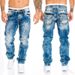 Men's Clothing Supply European And American New Jeans, Casual Top Line Trousers, Straight Cut Men's Pants, Hip Hop Jeans_viptrois.com