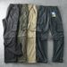 Men's Convertible Cargo Pants – Lightweight Workwear With Adjustable Waist & Multi-Pocket Design (Quick-Dry Nylon Blend, Versatile Wear)_viptrois.com