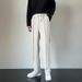 Men's Clothing Elastic Trousers Simple And Versatile Loose Straight Casual Trousers Spring And Autumn Drape Trendy Trousers_viptrois.com