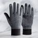 Cycling Gloves Autumn And Winter Plus Velvet Outdoor Warm Electric Car Riding Touch Screen Hiking Non Slip Gloves_viptrois.com