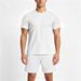 Men's Clothing Men's Summer Casual Suit Youth Loose Fit Sweat Wicking Breathable Sports Short Sleeved Shirt And Shorts Set_viptrois.com