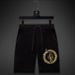 Men's Clothing Snow Fox Brothers Men's Pants New Rhinestone Tiger Loose Shorts Men's Casual Straight Couple Shorts_viptrois.com